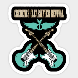 CREDENCE CLEARWATER BAND Sticker